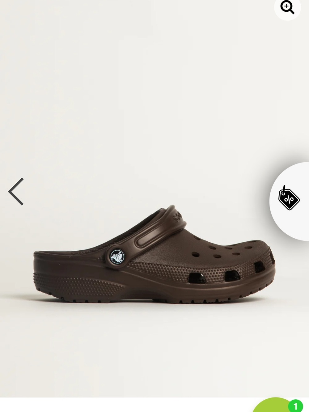 Crocs Classic Clog Shoes in Brown